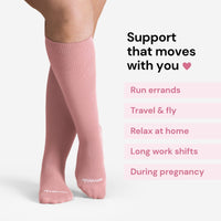 Bamboo Wide Compression Socks