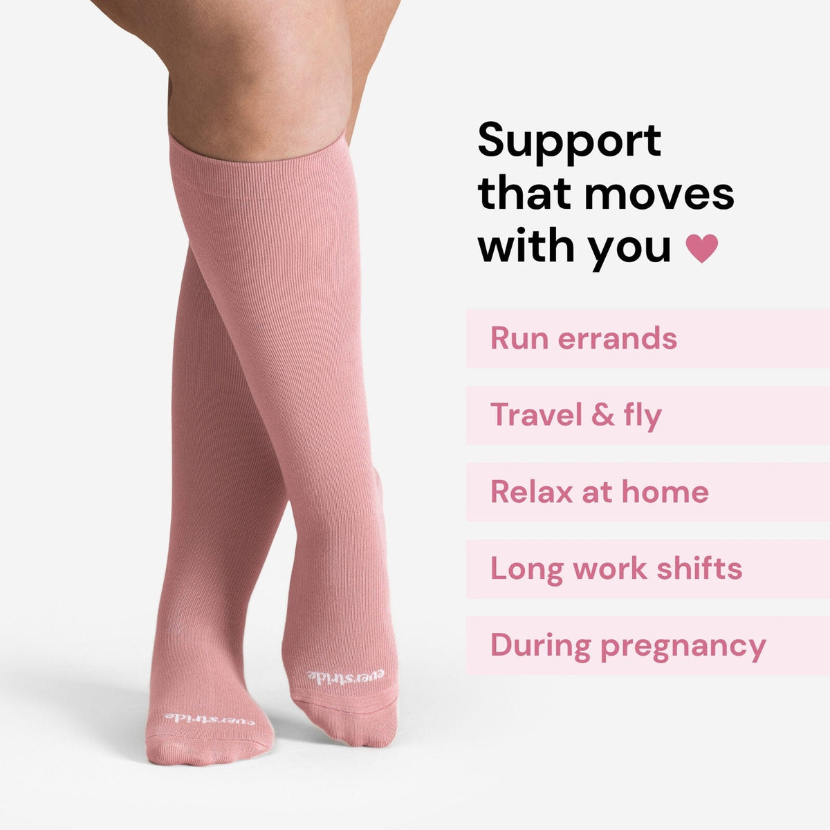 Bamboo Wide Compression Socks